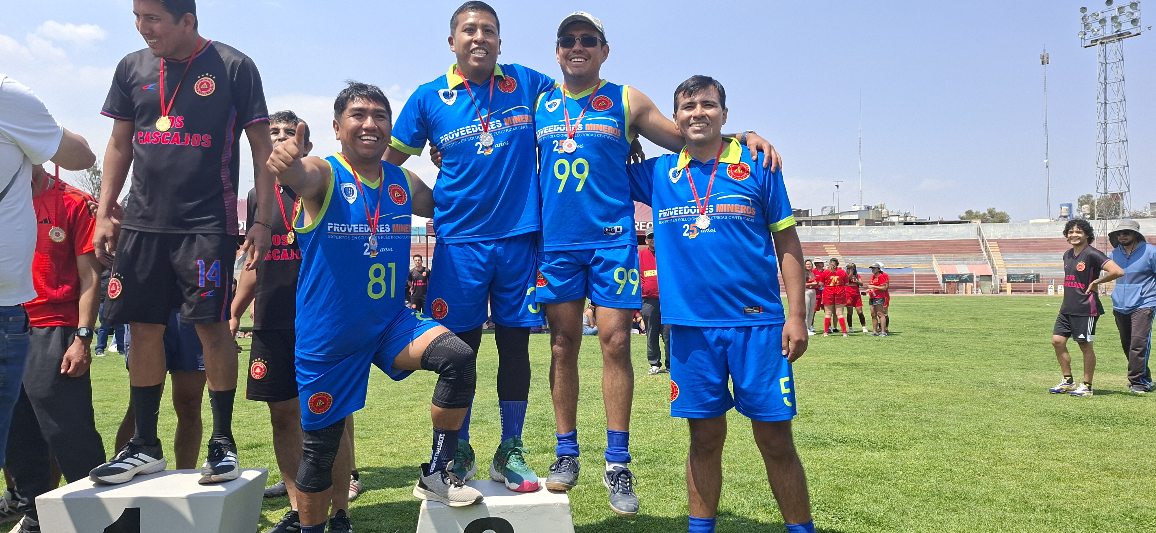 Podio olimpiadas 2025.