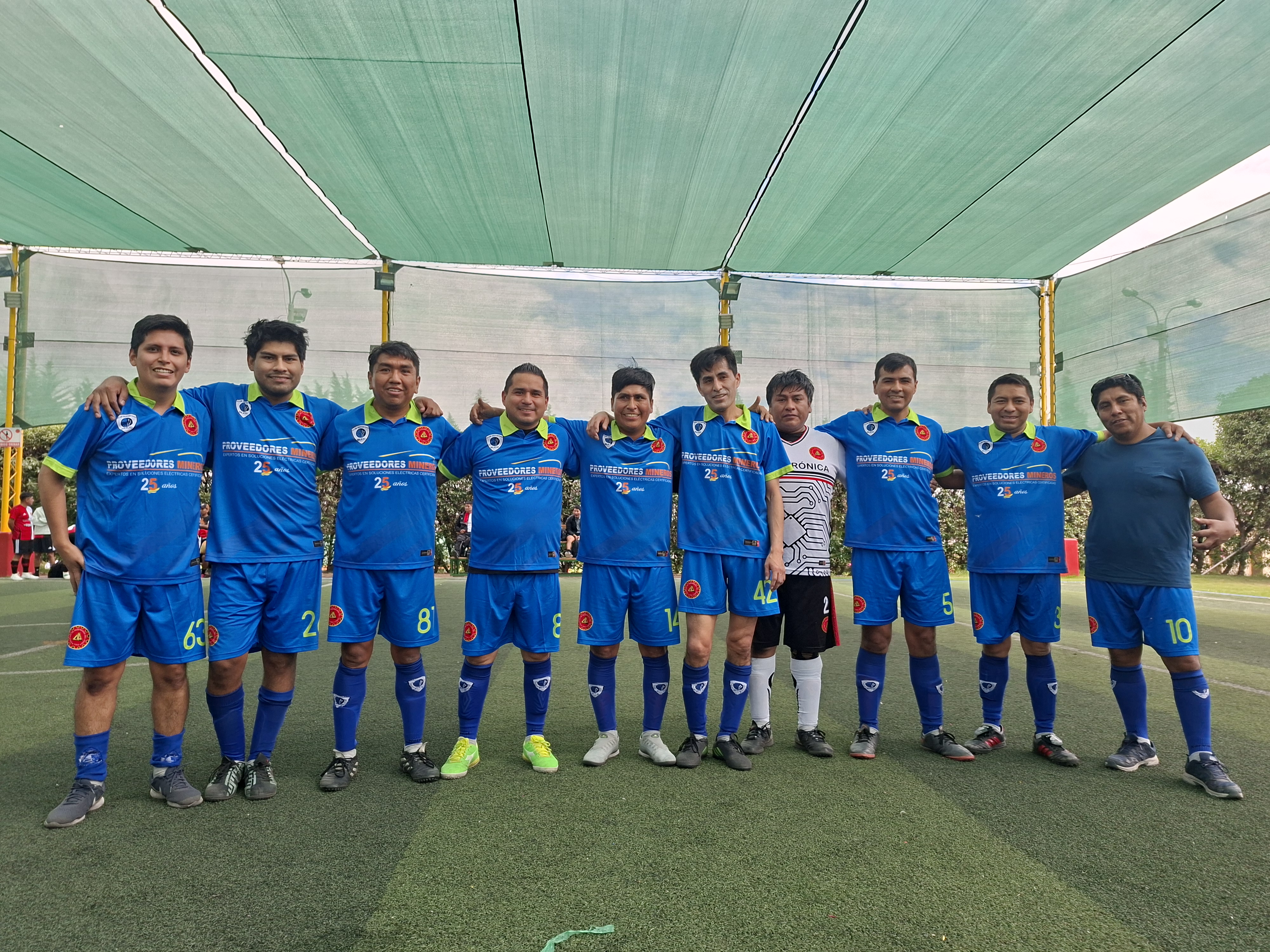 Equipo de fulbito.